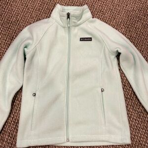 New Columbia Light/Medium Weight Fleece Jacket Girls Size M (10-12) Big Girls!